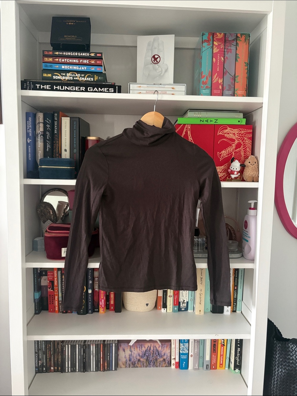 3/$30 BNWT gap petite XS brown cotton blend turtleneck